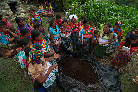 Legacy Foundation and Fondecion Progressar in Guatemala work on a briquette project for alternative fuels. Sponsored by National Geographic Society. Photography by Peter Stanley, 2012