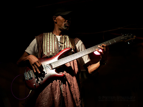 African music at Alliance Francaise in Dar es Salaam, Tanzania, featuring Maryse Ngalula and Elie Kamano