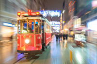 Istiklal Trolley, Itanbul, Turkey