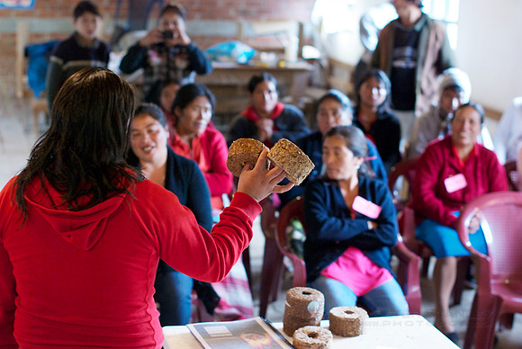 Legacy Foundation and Fondecion Progressar in Guatemala work on a briquette project for alternative fuels. Sponsored by National Geographic Society. Photography by Peter Stanley, 2012