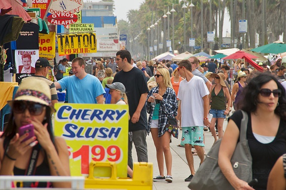 Venice Beach boardwalk