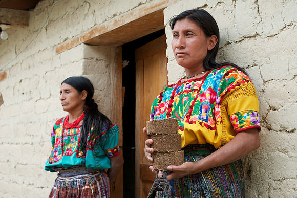 Legacy Foundation and Fondecion Progressar in Guatemala work on a briquette project for alternative fuels. Sponsored by National Geographic Society. Photography by Peter Stanley, 2012