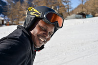 V.i: Photo Story: Bahati goes skiing
