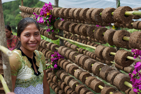 Legacy Foundation and Fondecion Progressar in Guatemala work on a briquette project for alternative fuels. Sponsored by National Geographic Society. Photography by Peter Stanley, 2012