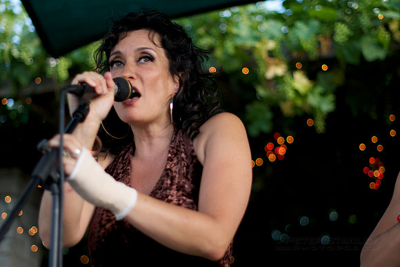 Live music and jam sessions in Ashland, Oregon, USA 2012. Jeff Stanley. Photography by Peter Stanley, 2012