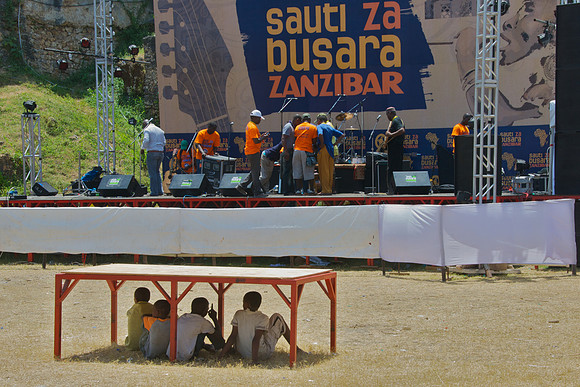 Sauti za Busara (Zanzibar Music Festival) in Stonetown, Zanzibar, Tanzania. Photography by Peter Stanley, 2012